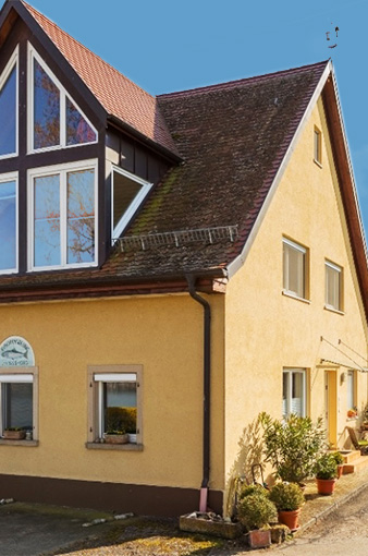 Außenansicht der Ferienwohnung 1