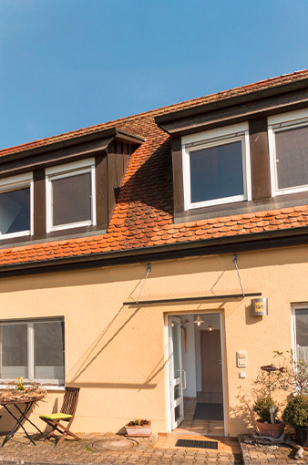 Außenansicht der Ferienwohnung 2